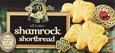 O&#39;Neills Shamrock Shortbread Cookies, 2.8 Ounce