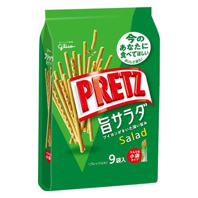 Pretz Delicious Salad 5.0oz 5pcs Japanese Pretzel Snack Ninjapo