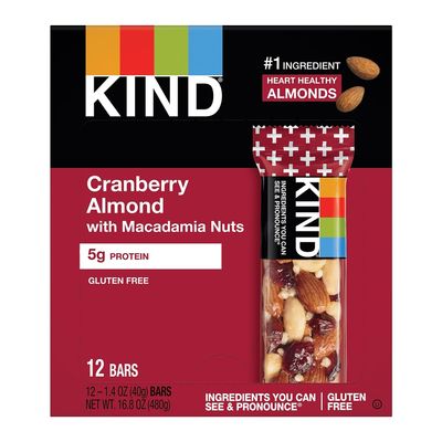 Kind Pls Cranbrry Almnd C Size 12ct Kind Pls Cranberry Almond Caddy 12ct