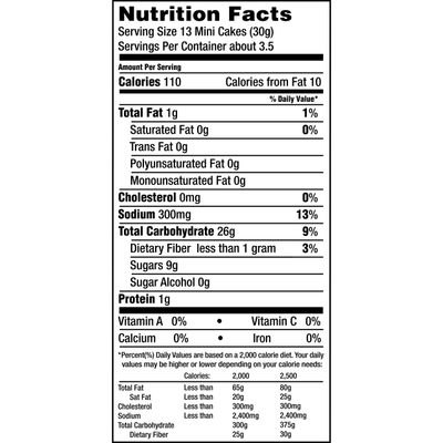 Quaker Rice Crisps, Caramel, 3.52oz Bag
