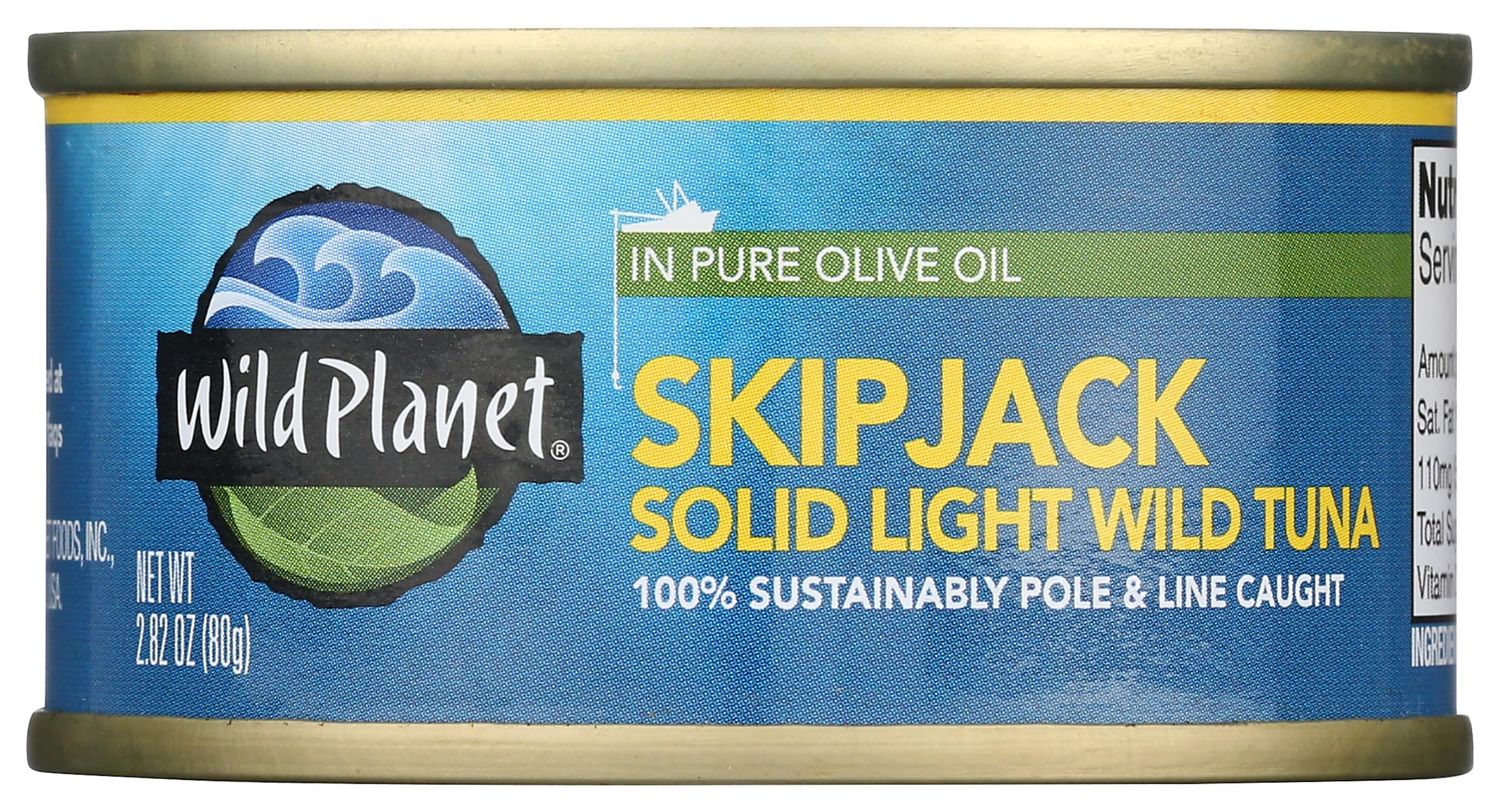 WILD PLANET EVOO Skipjack Snack Cup, 2.82 OZ