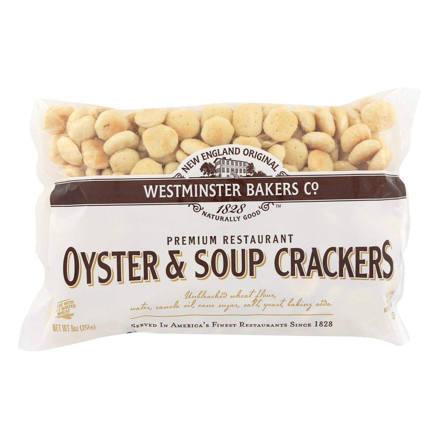 New England Original Westminster Bakeries Oyster &amp; Soup Crackers (12 Pack)