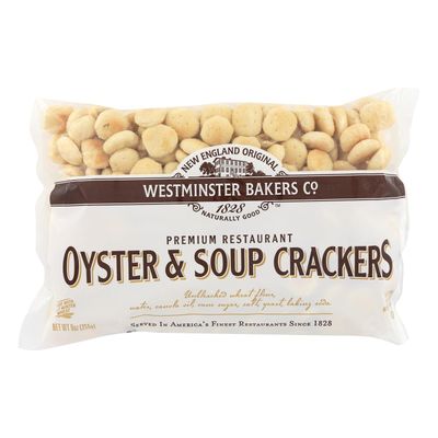 New England Original Westminster Bakeries Oyster &amp; Soup Crackers (12 Pack)