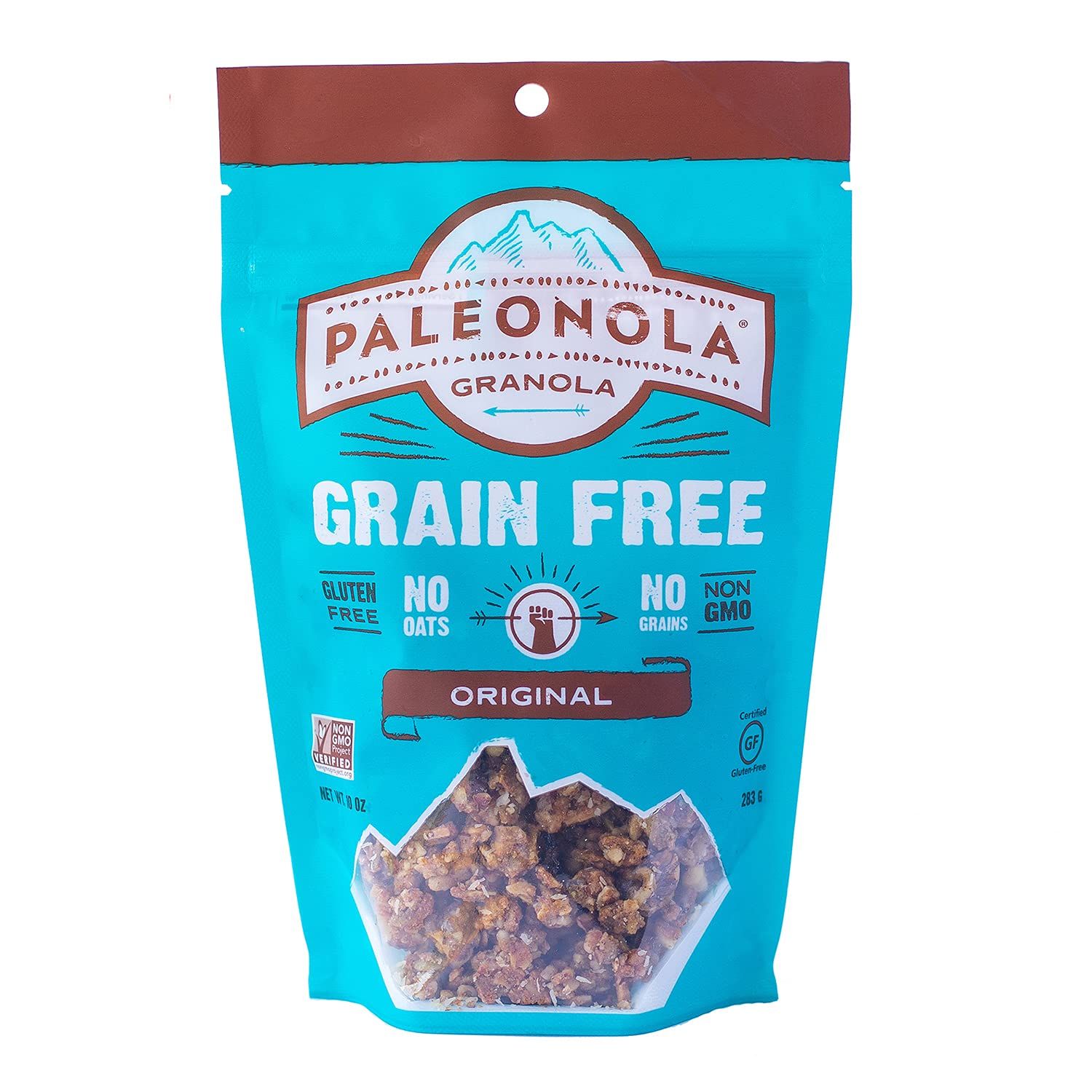 Paleonola - Grain Free Granola Original Flavor - Non-GMO, Grain, Soy, Gluten, Dairy Free - Low Carb Protein Snack For A Healthy Breakfast