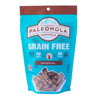 Paleonola - Grain Free Granola Original Flavor - Non-GMO, Grain, Soy, Gluten, Dairy Free - Low Carb Protein Snack For A Healthy Breakfast