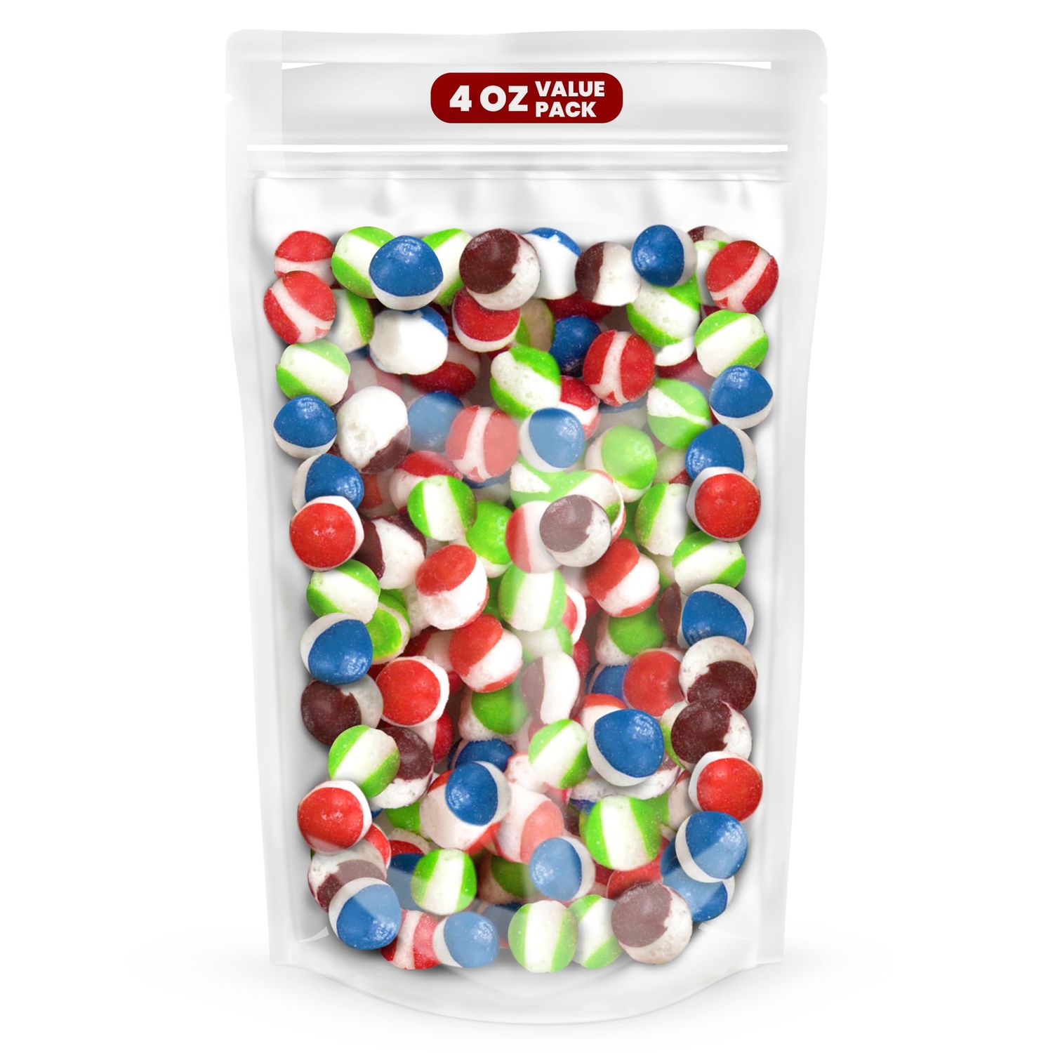 Premium Freeze Dried Candy (4 oz) Wild Berry Flavored Freeze Dried Candy, Resealable Bag for Freshness, Freeze Dried Crunchy Candies Wildberry, 4 Ounces Movie Night Snacks,