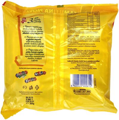 Lajkonik Paluszki Sticks Salty 300g Crispy and Testy