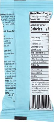 JiMMY Chocolate Peanut Butter Protein Bar, 18g Protein, High Protein, Grain and Gluten Free, Single Sample Bar, Packaging May Vary