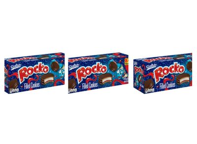 Marinela Rocko Strawberry and Marshmallow Filled Snack Cookies | 3 Pack | 24 Count