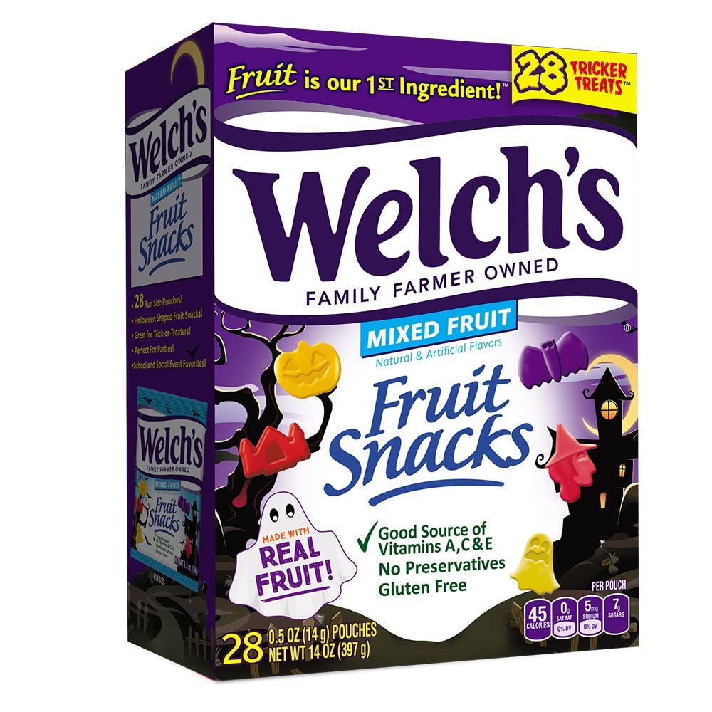 Welchs, Fruit Snacks Halloween Box, 28 Count