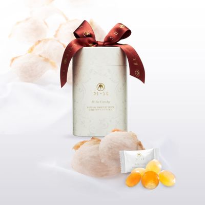 BI-SU Candy | with Natural Swiftlet Nests Extract, Collagen Peptides, Nourishes Skin, Body, Anti-aging Japanese Beauty, Pineapple Flavor 30 PCS, 3.6 g,14.2 Kcal each, Healthy Snack, PACKAGING MAY VARY