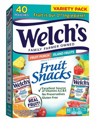 Old Version: Welch&#39;s Fruit Punch &amp; Island Fruits, 40ct