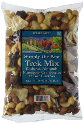 Trader Joe&#39;s Simply the Best Trek Mix with Cashews, Almonds, Pineapple, Cranberries, and Tart Cherries, 1 lb oz