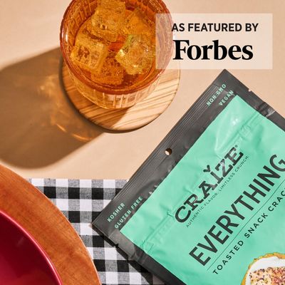 Craize Everything Crisps | Gluten Free, Vegan, Kosher, Toasted Corn Crackers | 6 pack, 4 oz each