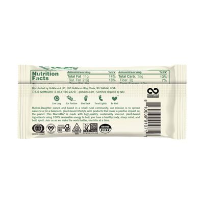 GOMACRO Organic Mint Chocolate Chip Bar Single, 2.3 OZ
