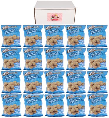 Secret Candy Shop Grandma&#39;s Cookies In Box (Pack of 20) (Vanilla Cream Bites)