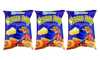 Regent Filipino Cheese Ring Snacks (3 Pack, Total of 6.36oz)