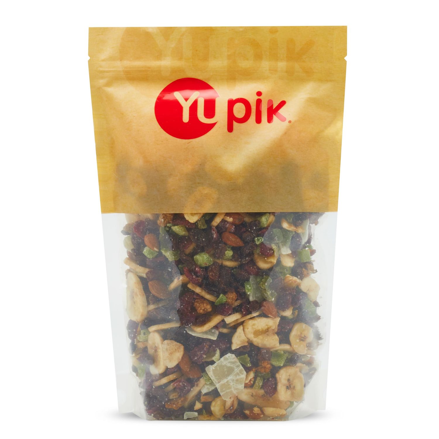 Yupik Trail Mix, Aloe Vera Bella, 2.2 lb, A mix of raisins, banana chips, cranberries, papaya, mulberries, almonds, and shavings of aloe vera, Pack of 1