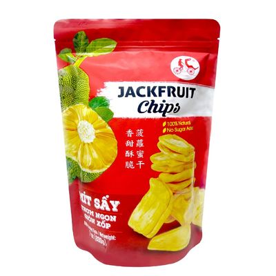 Jackfruit Chips, Mt Sy Thm Ngon Gin Xp, 100 Natural, No Sugar Added, Crisps, Healthy Snacks For Adults &amp; Children 7 Oz (200 g)