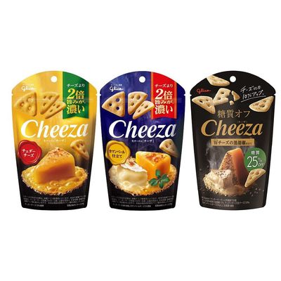 Cheeza Assortment 1.4oz 3types Japanese snack Ninjapo