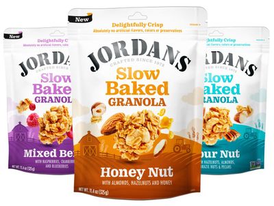 Jordans Slow Baked Granola | Variety Pack Flavors | No Artificial Flavors, Colors, or Preservatives | Healthy Snacks for Adults &amp; Kids | 11.4 oz (3 Pack)