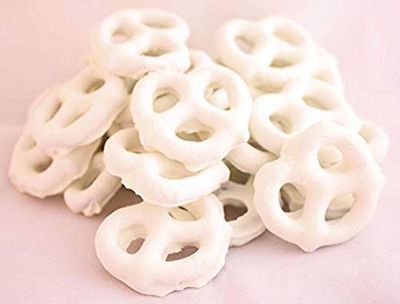 Vanilla Yogurt Covered Pretzels Bulk 5 Pounds, Sweet and Salty Snack
