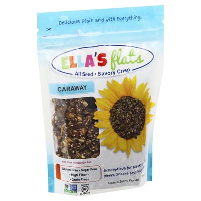 Ella&#39;s Flats Caraway Crisp, 6.5 OZ