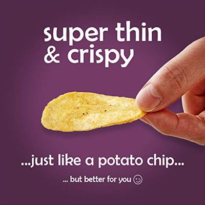 Banana Chips - Dried Bananas Gluten Free Chips (Siracha flavor) Dehydrated Fruits Healthy Chips Snacks For Adults & Kids - Vegan Paleo non gmo Dried Fruits Snacks (Made From 100% Real Banana) 6 Packs