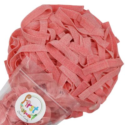 All Color Sour Gummy Belts (Pink Lemonade, 1.5 LB)