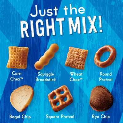 Chex Mix Traditional Savory Snack Mix, 1.75 Oz (Pack of 60)