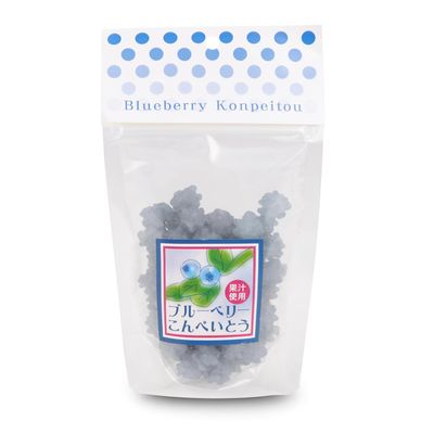 Japanese snacks KONPEITO Blueberry flavor 60g Candy,Sweet