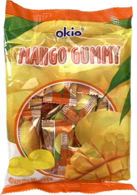 Okio Strawberry Gummy 100 g. Grape Orange Mango 3.52 oz (Mango)