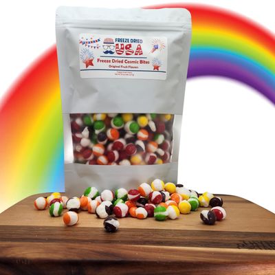 Premium Freeze Dried Cosmic Crunch Freeze Dried Candy 8oz - Original Fruit Flavors