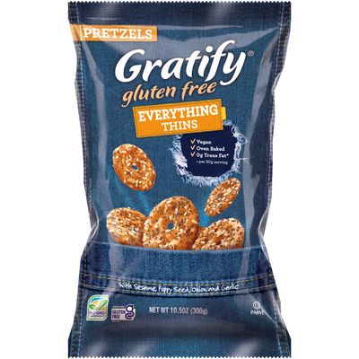Gratify Prtzl Evertyhing Thins Gf 10.5oz