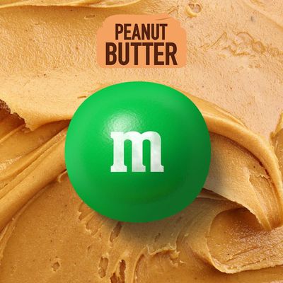 M&amp;M'S Peanut Butter Milk Chocolate Christmas Candy, Party Size, 34 oz Resealable Bulk Candy Bag