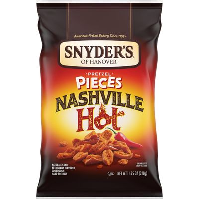Snyder&#39;s of Hanover Pretzel Pieces, Nashville Hot, 11.25 Oz