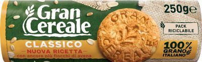 Mulino Bia, Grancereale Fiber Cookies, 8.8 Ounce