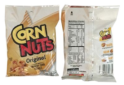 Corn Nuts Classic Flavors 4oz Size - 2 of Each Original, BBQ and Ranch (Pack of 6)