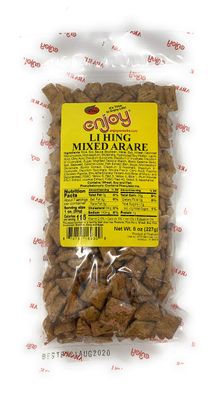 Enjoy Hawaii Snacks Li Hing Mixed Arare Rice Crackers 8 oz