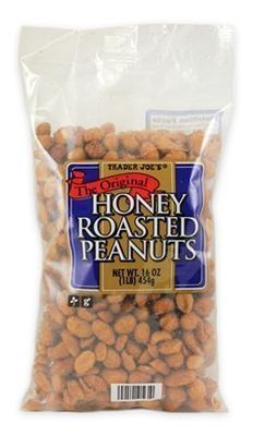 Trader Joes Original Honey Roasted Peanuts, 1 lb by Trader Joes Foods