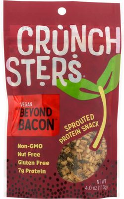 Crunchsters Beyond Bacon Protein Snack, 4 Oz