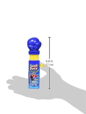Kidsmania Sucker Punch Candy Lollipop, 12 Count