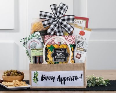 Wine Country Gift Baskets The Taste of Italy Gift Basket