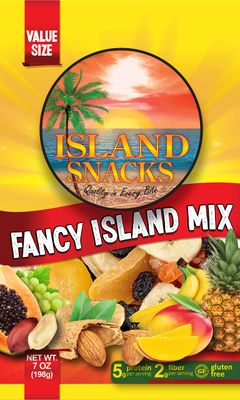 Island Snacks Fancy Island Mix, 7-Ounce (Pack Of 6)