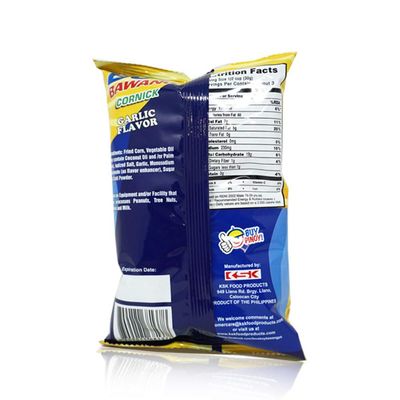 Boy Bawang Cornick, Garlic - Crispy Tasty &amp; Gluten-Free Corn Nuts 3.54 ounces (100g), 3 Pack