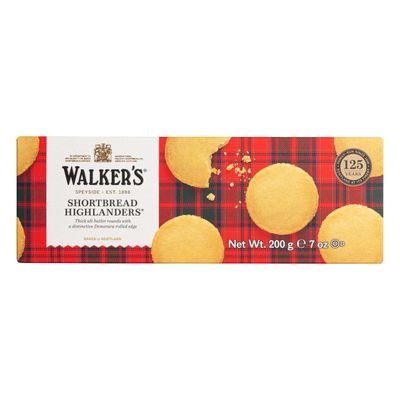 Walkers Shortbread Highlanders, 7-Ounce Boxes (Pack of 4)