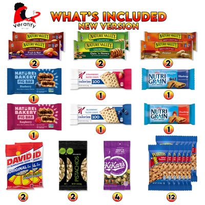 Snack Box Variety Gift Care Basket (84 Count) Gift Variety Assortment Package Perfect for Men, Women, Adults, Office, School, College, Work - Back To School Gift Basket