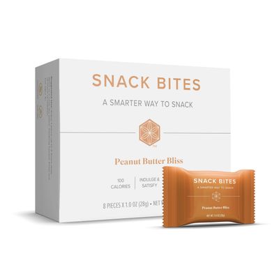 Isagenix Snack Bites - Delicious, Nutritious Snacking Made Easy - Perfectly Portioned for On-the-Go Energy - Rich in Protein - Non-GMO - Peanut Butter Bliss - 10 Servings
