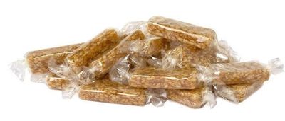 HolanDeli Sesame Seed and Honey Crunch Mini Candy Bars, Joyva Sesame Crunch - 1 LB Bulk Bag