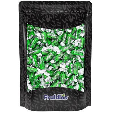 Fruidles Tootsies Original Green Apple Twist Roll, Peanut-Free, Gluten-Free, Kosher Certified, Individually Wrapped, Half-Pound